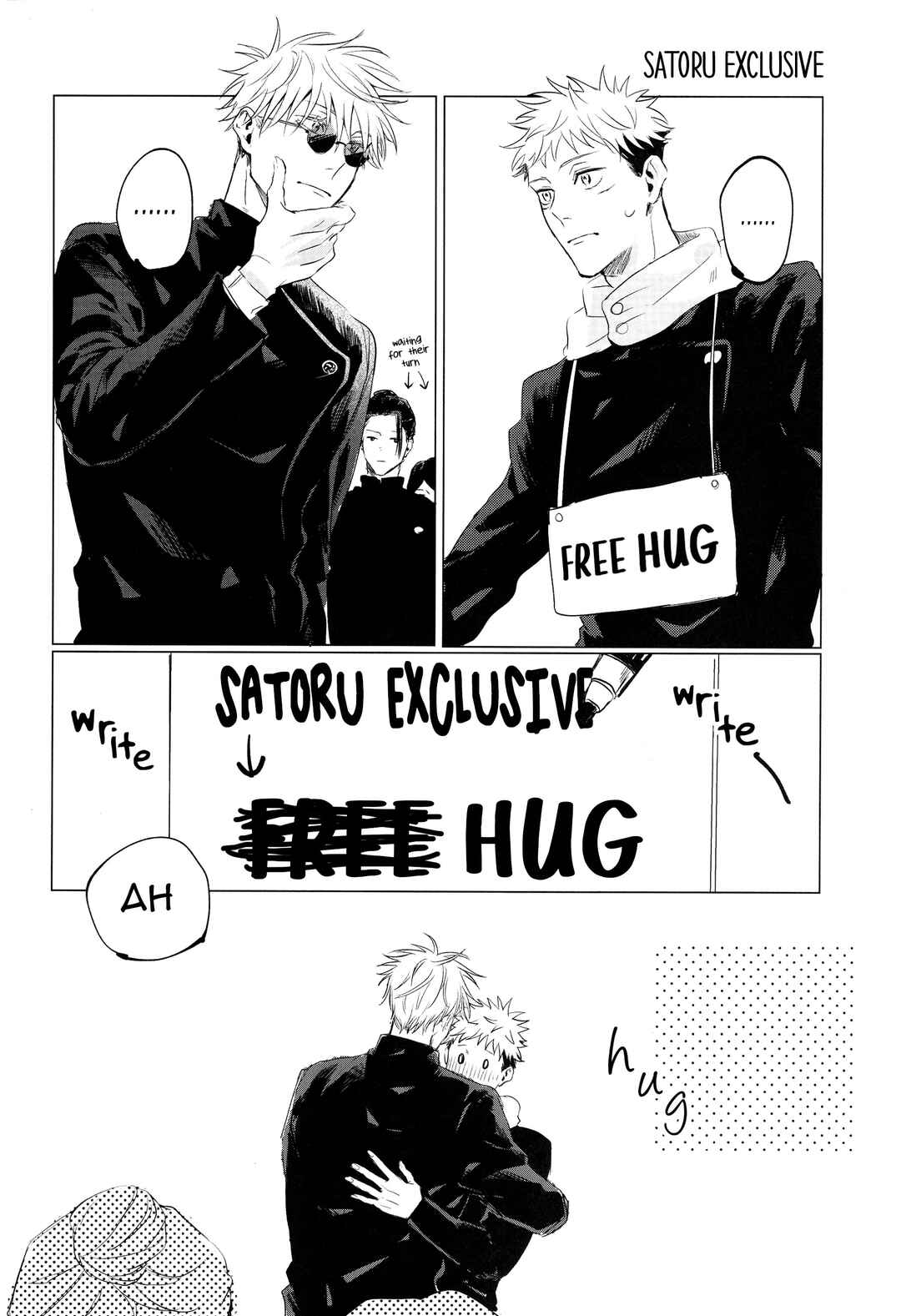 Page 11 Chapter Unknown_320d Jujutsu Kaisen - STAY WHO YOU ARE (Doujinshi)