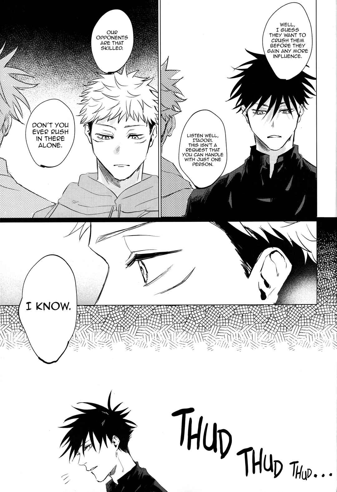 Page 16 Chapter Unknown_320d Jujutsu Kaisen - STAY WHO YOU ARE (Doujinshi)