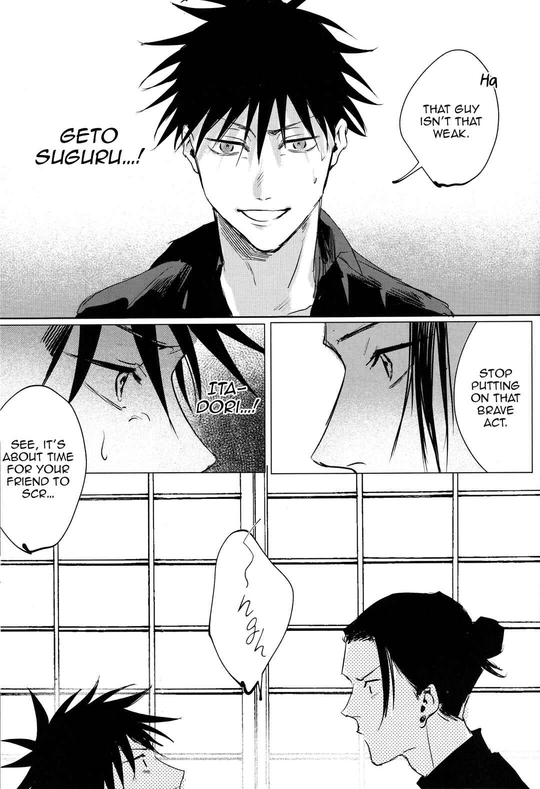 Page 24 Chapter Unknown_320d Jujutsu Kaisen - STAY WHO YOU ARE (Doujinshi)