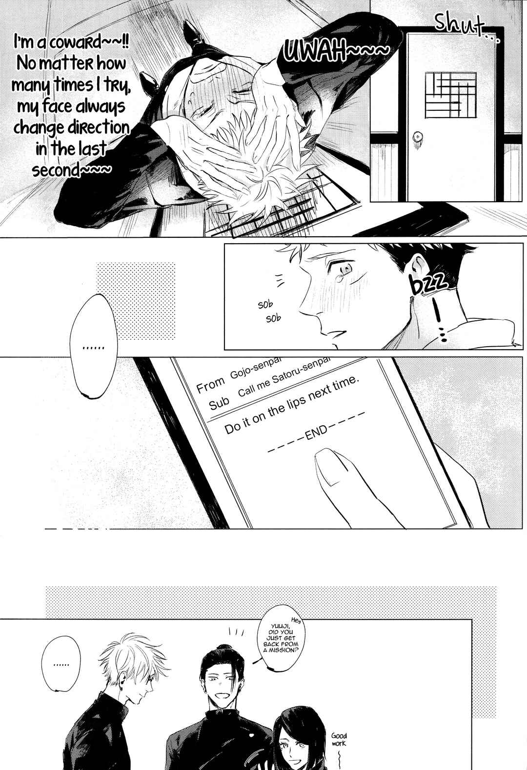 Page 6 Chapter Unknown_320d Jujutsu Kaisen - STAY WHO YOU ARE (Doujinshi)