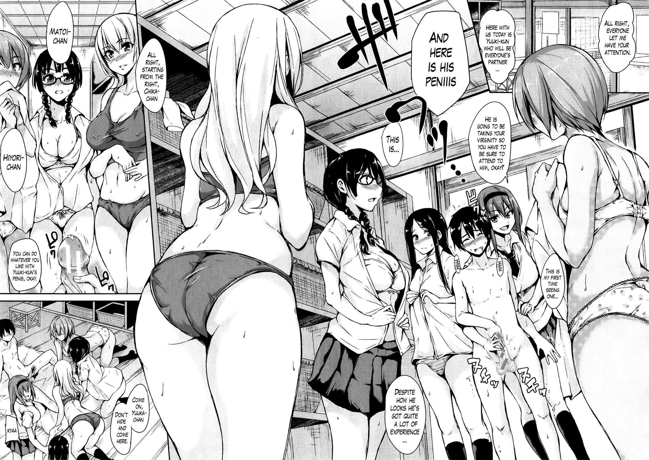 Page 10 Chapter 4 Danchi no Naka wa Boku no Harem