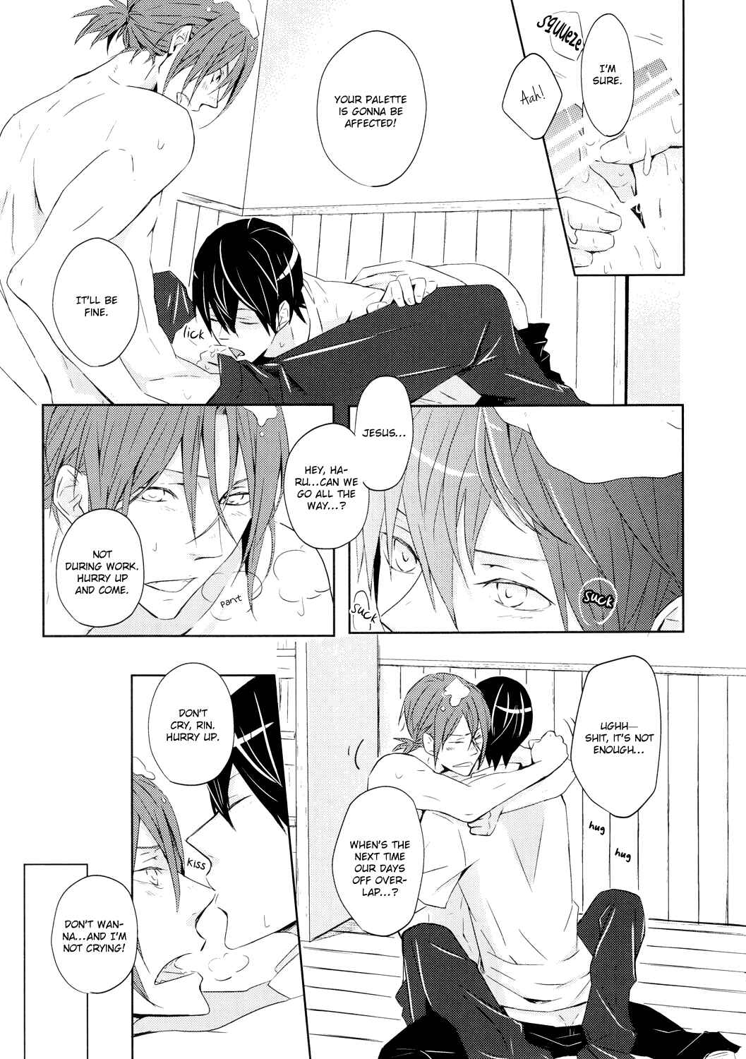 Page 8 Chapter Unknown_74af Free! - Fighting Fish (Doujinshi)