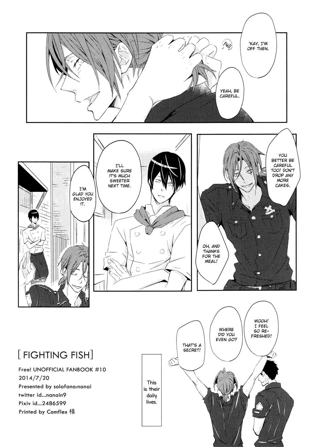 Page 9 Chapter Unknown_74af Free! - Fighting Fish (Doujinshi)