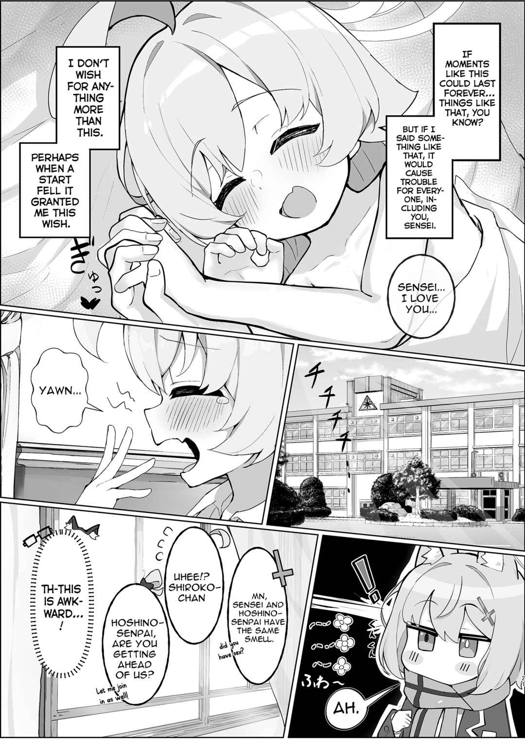 Page 21 Chapter Unknown_f58b Blue Archive - Falling Star (Doujinshi)