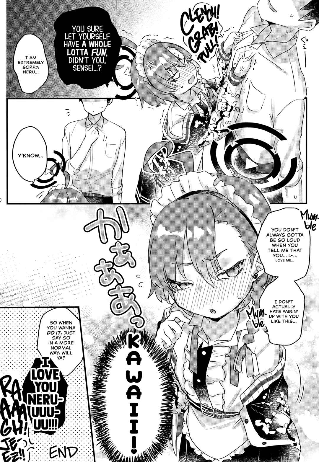 Page 10 Chapter Unknown_f418 Blue Archive - Even Neru Will Put Out! (As Long As Sensei Forces her Hand)