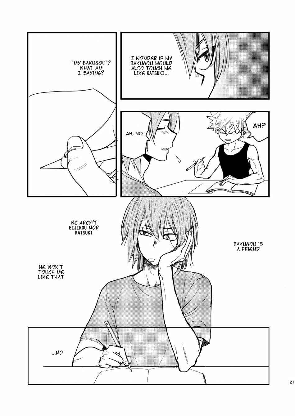Page 19 Chapter Unknown_853e Boku no Hero Academia - Kiss at Dawn (Doujinshi)