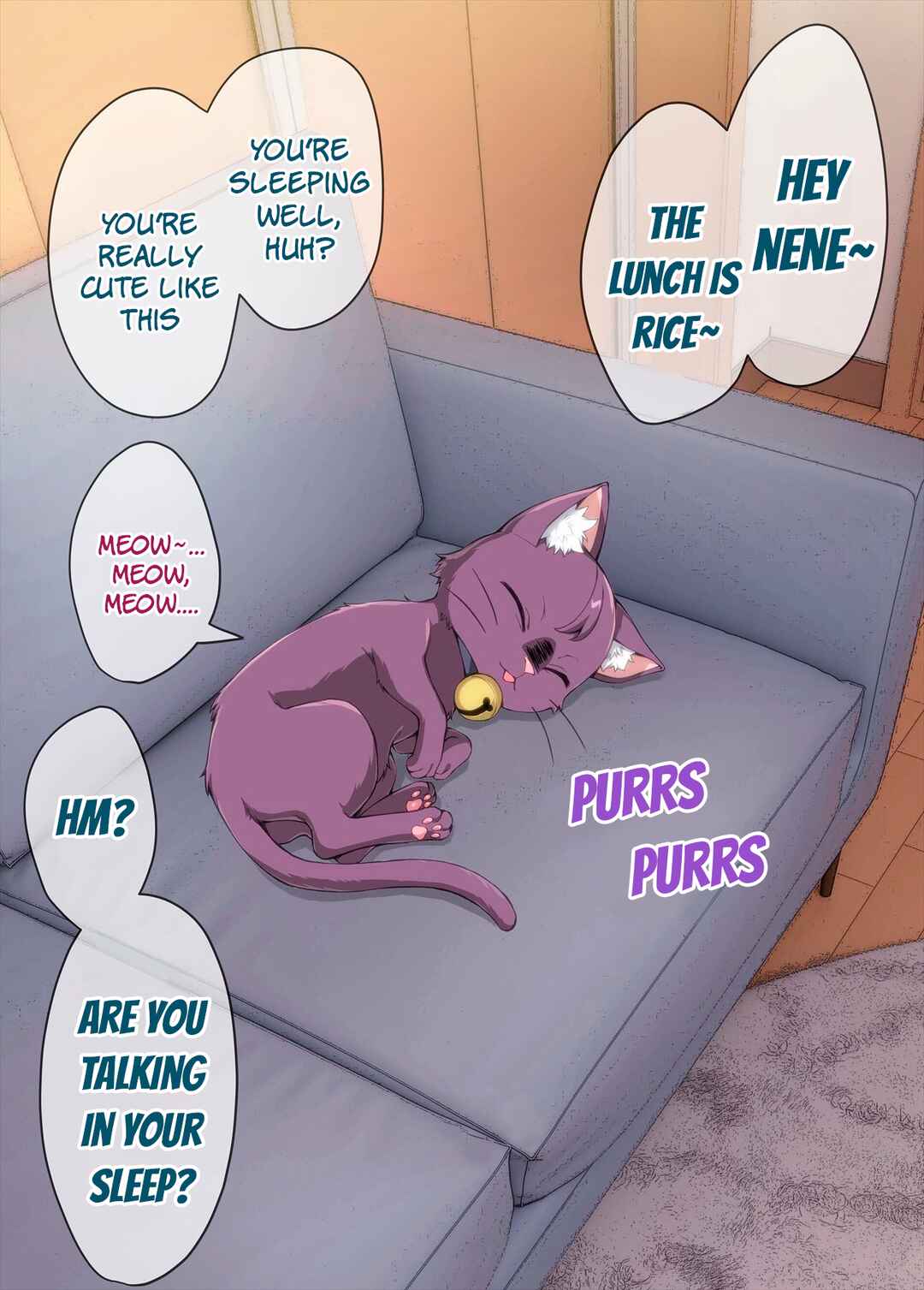 Page 1 Chapter 3 Ai ga Omosugiru Uchi no Yandere Kai Neko (Official Colored)