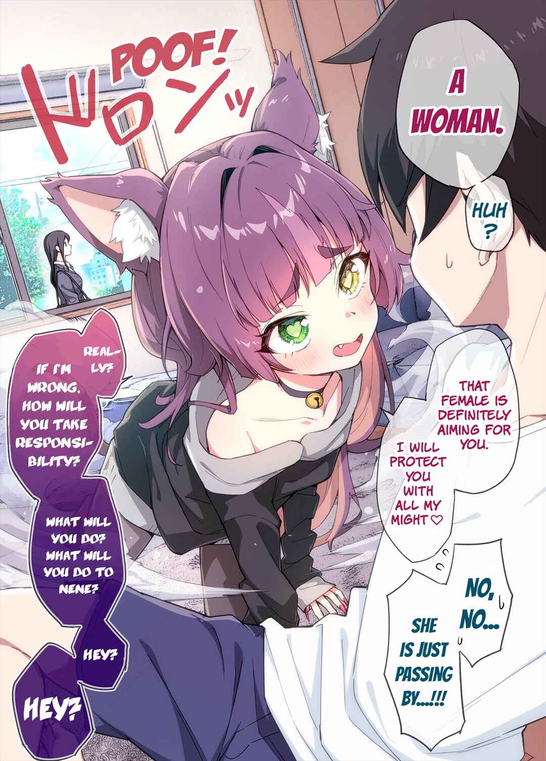 Page 2 Chapter 2 Ai ga Omosugiru Uchi no Yandere Kai Neko (Official Colored)