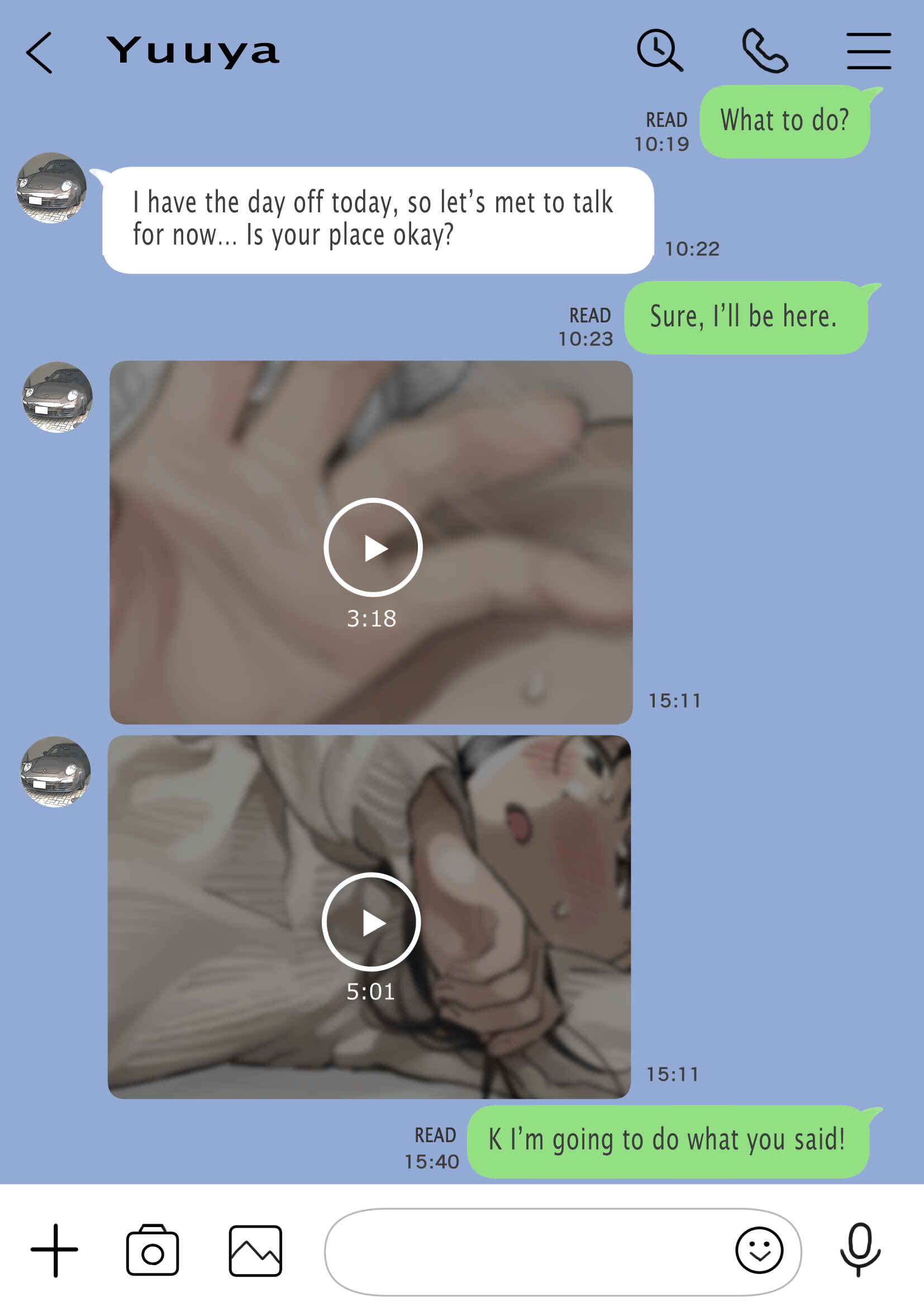 Page 103 Chapter 2 I Only Intended to Peek Through my Girlfriends Phone