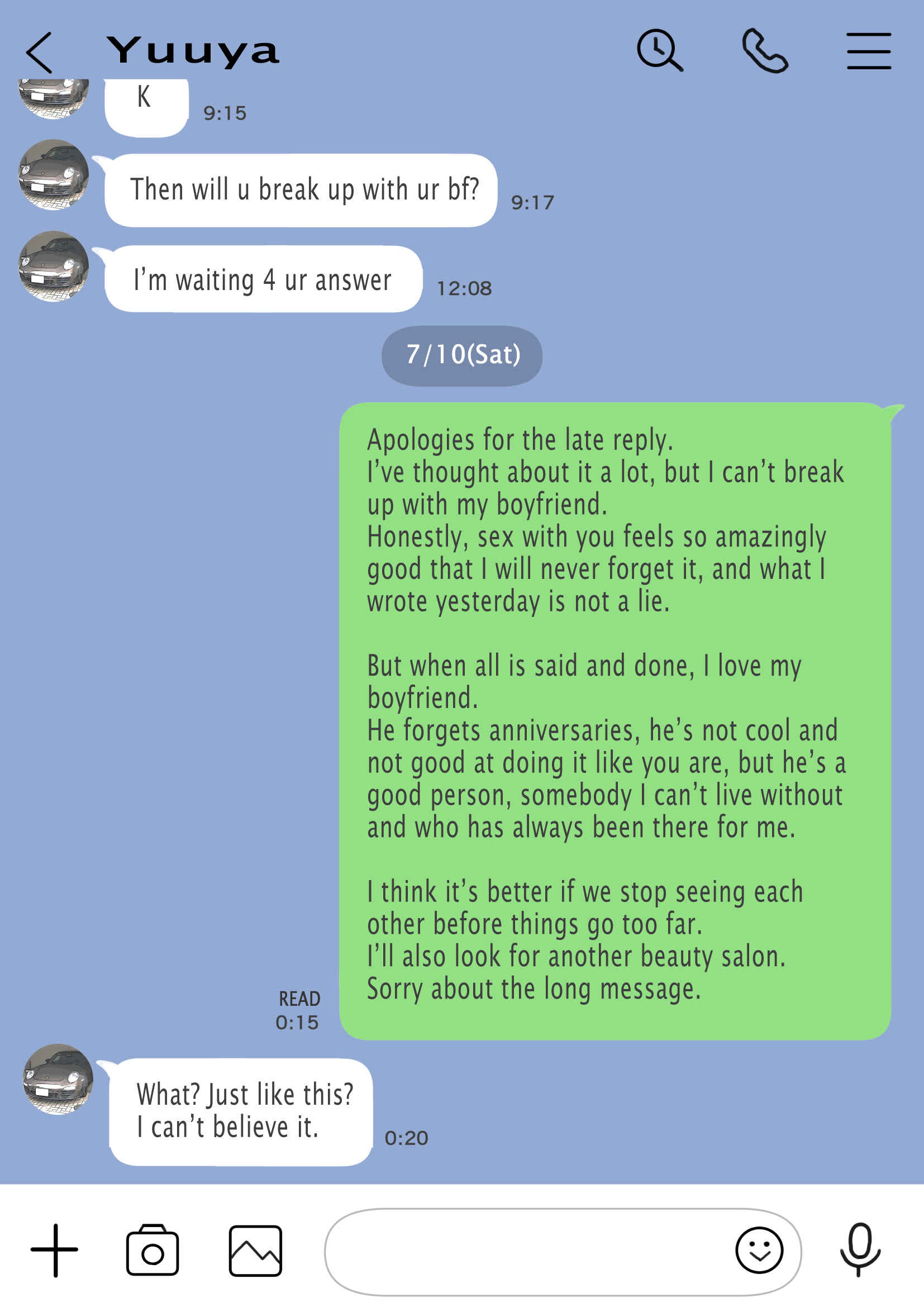 Page 14 Chapter 2 I Only Intended to Peek Through my Girlfriends Phone