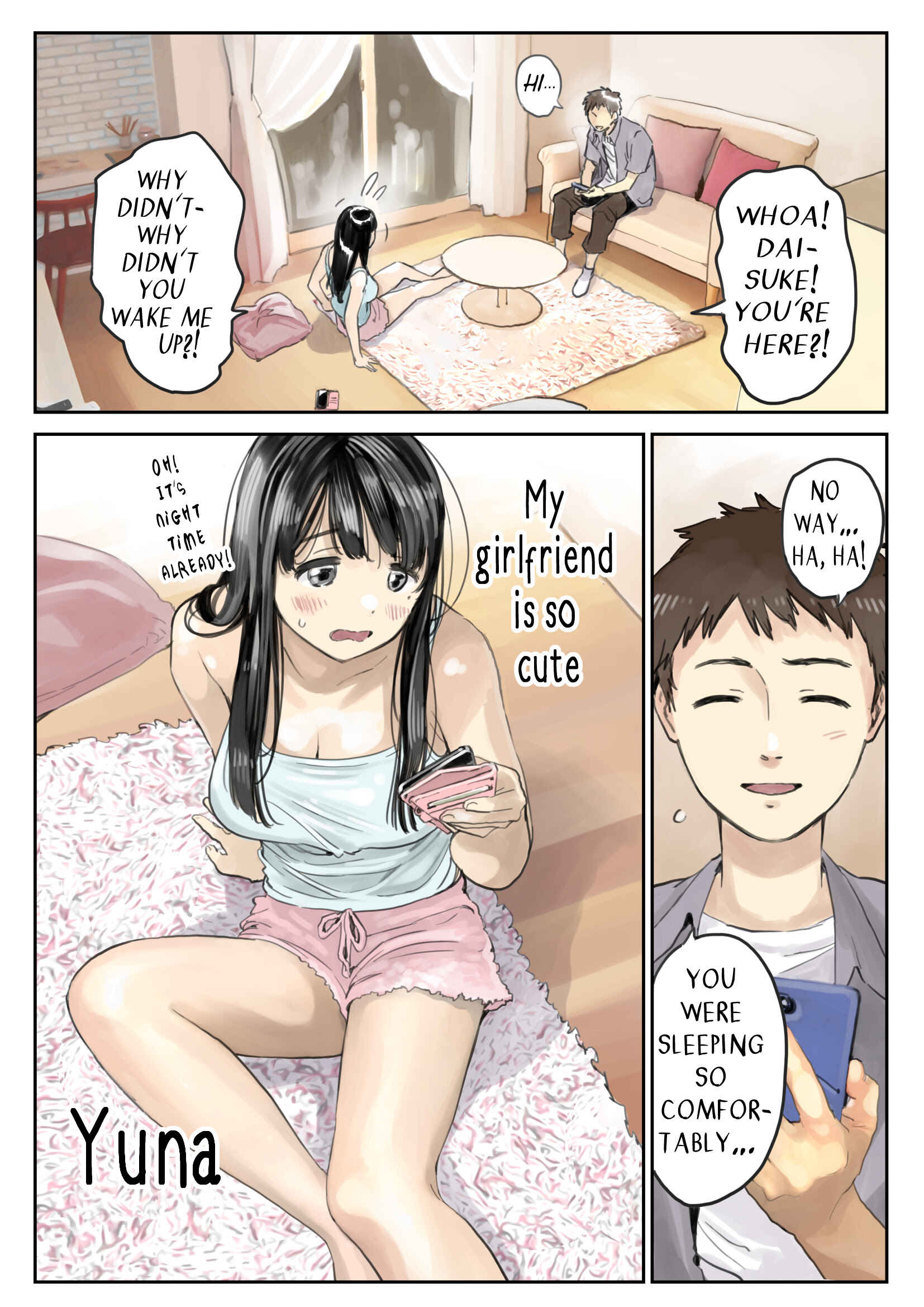 Page 4 Chapter 2 I Only Intended to Peek Through my Girlfriends Phone