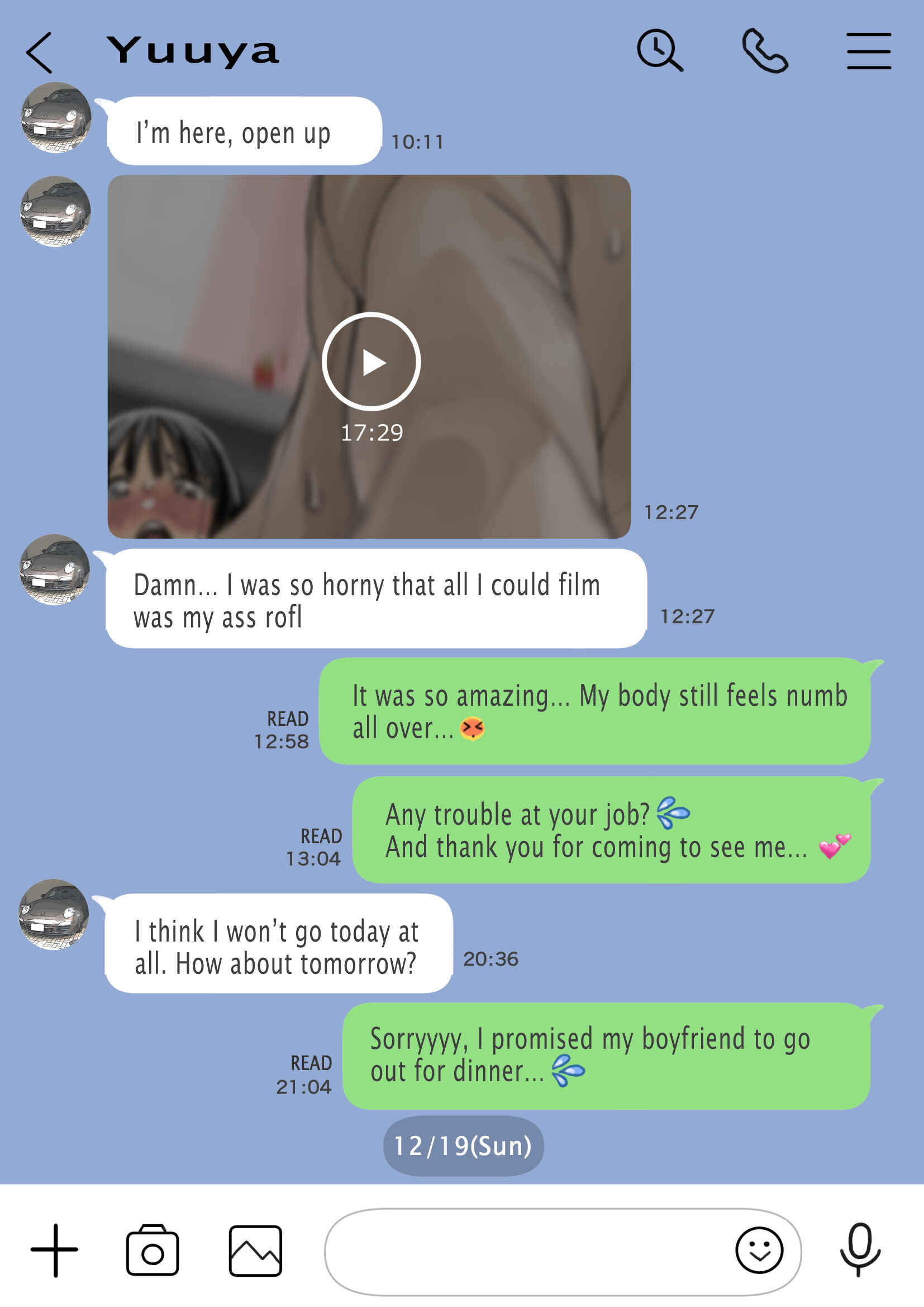 Page 86 Chapter 2 I Only Intended to Peek Through my Girlfriends Phone