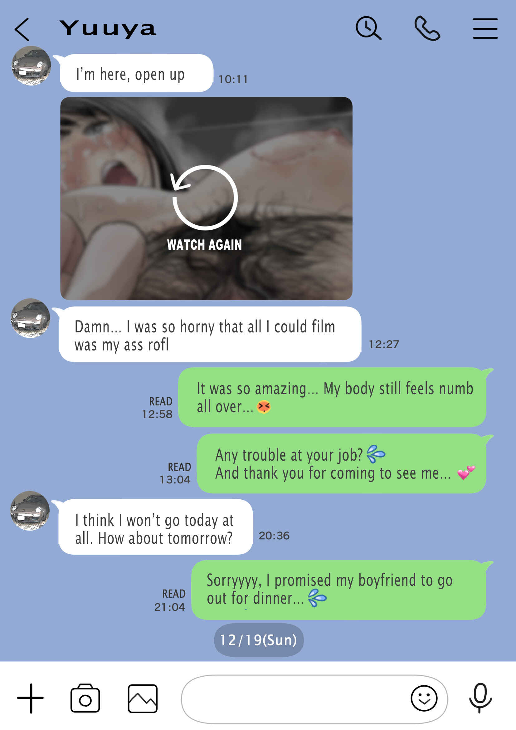 Page 90 Chapter 2 I Only Intended to Peek Through my Girlfriends Phone