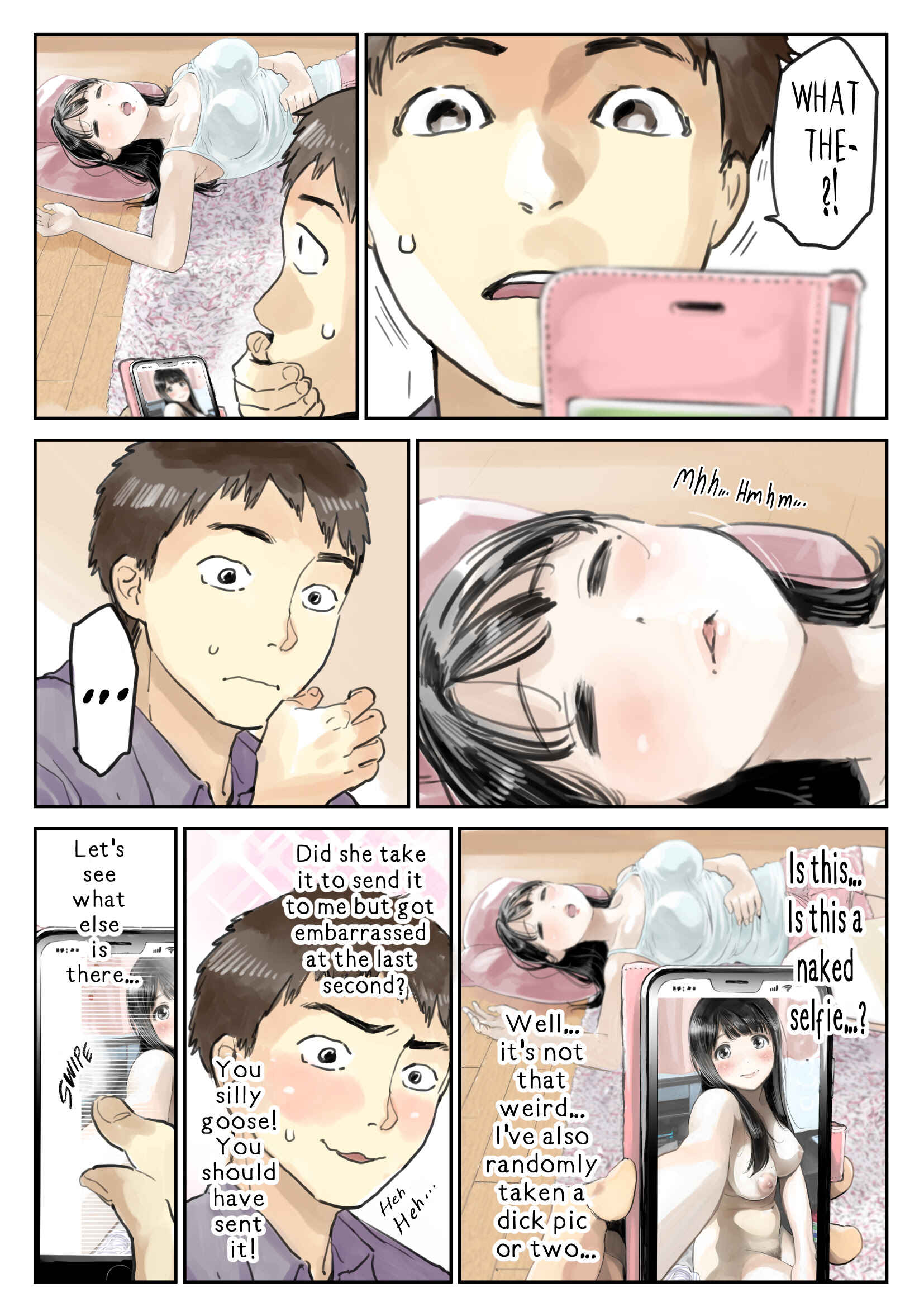 Page 20 Chapter 1 I Only Intended to Peek Through my Girlfriends Phone