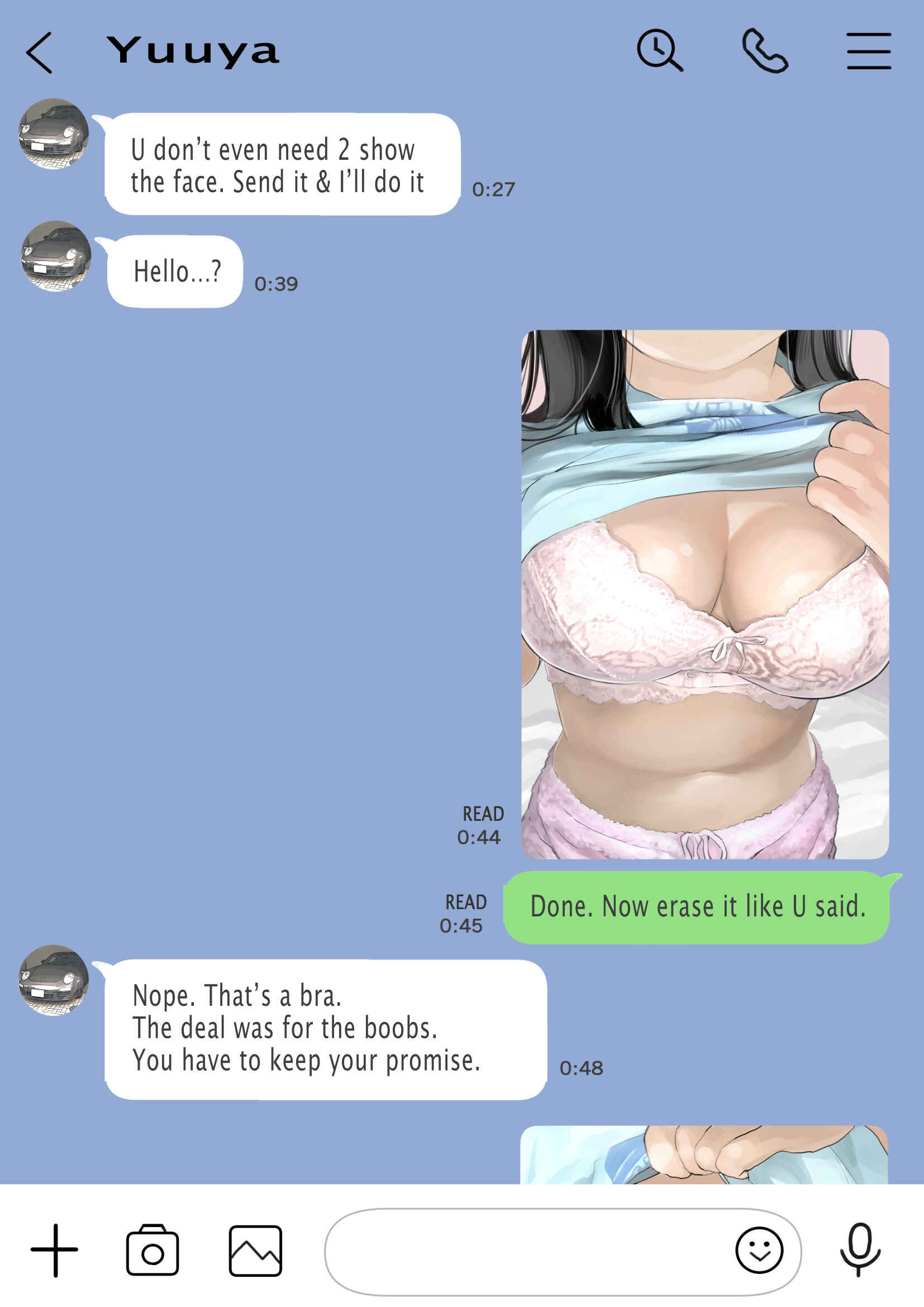 Page 40 Chapter 1 I Only Intended to Peek Through my Girlfriends Phone