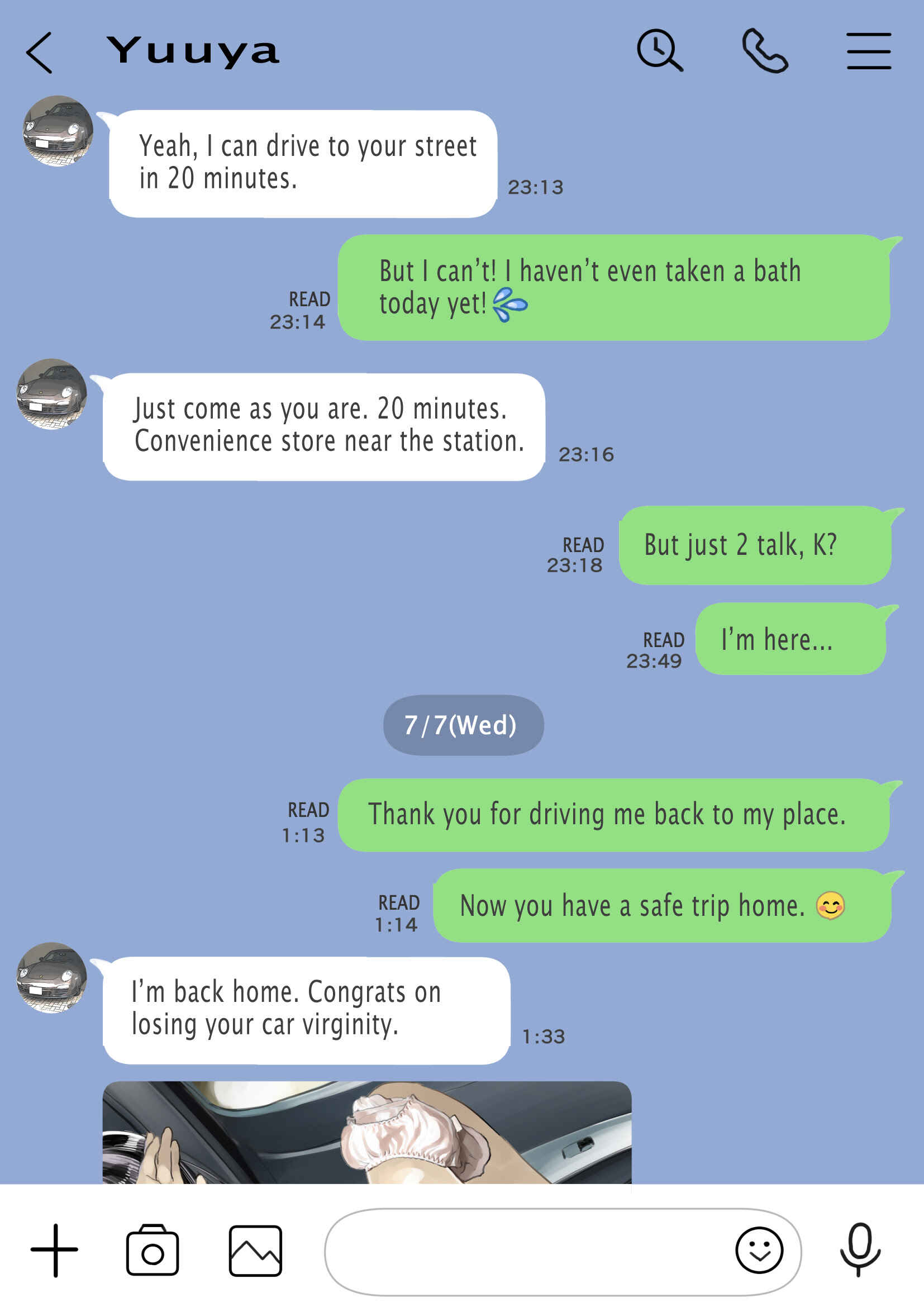 Page 48 Chapter 1 I Only Intended to Peek Through my Girlfriends Phone