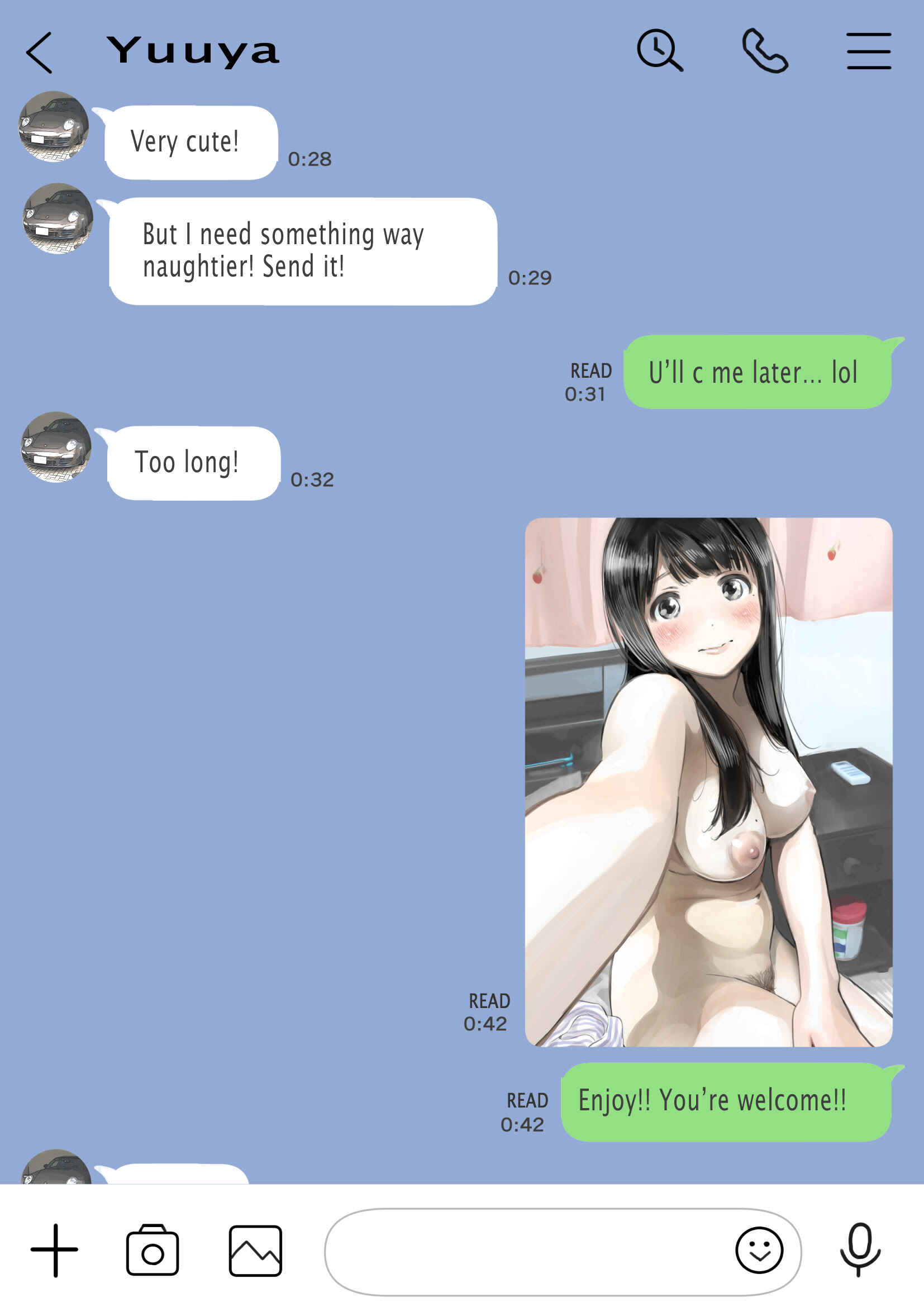 Page 52 Chapter 1 I Only Intended to Peek Through my Girlfriends Phone