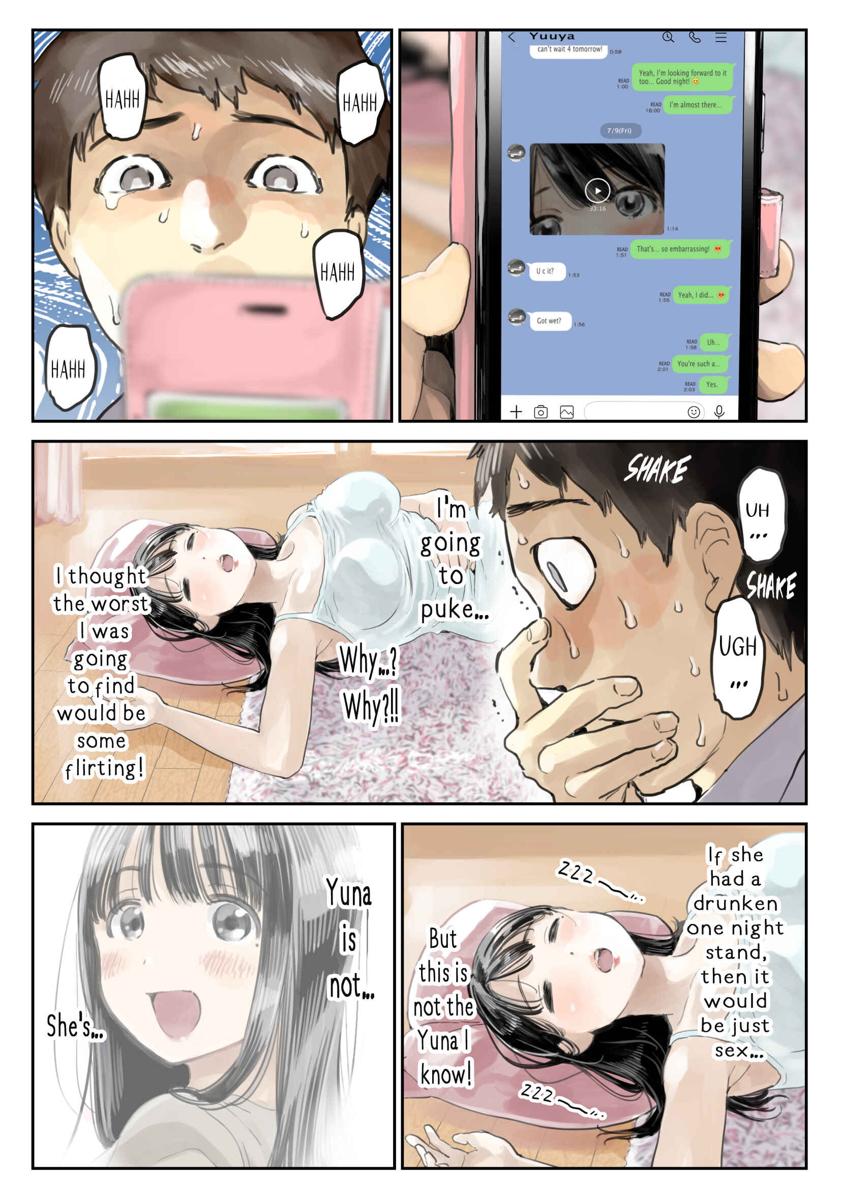 Page 55 Chapter 1 I Only Intended to Peek Through my Girlfriends Phone