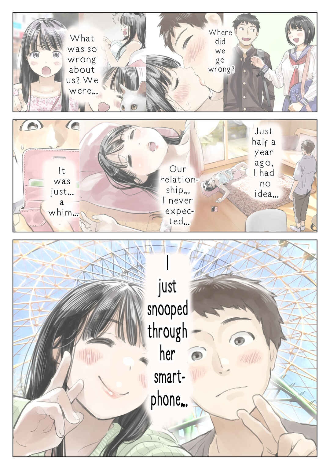 Page 66 Chapter 3 I Only Intended to Peek Through my Girlfriends Phone