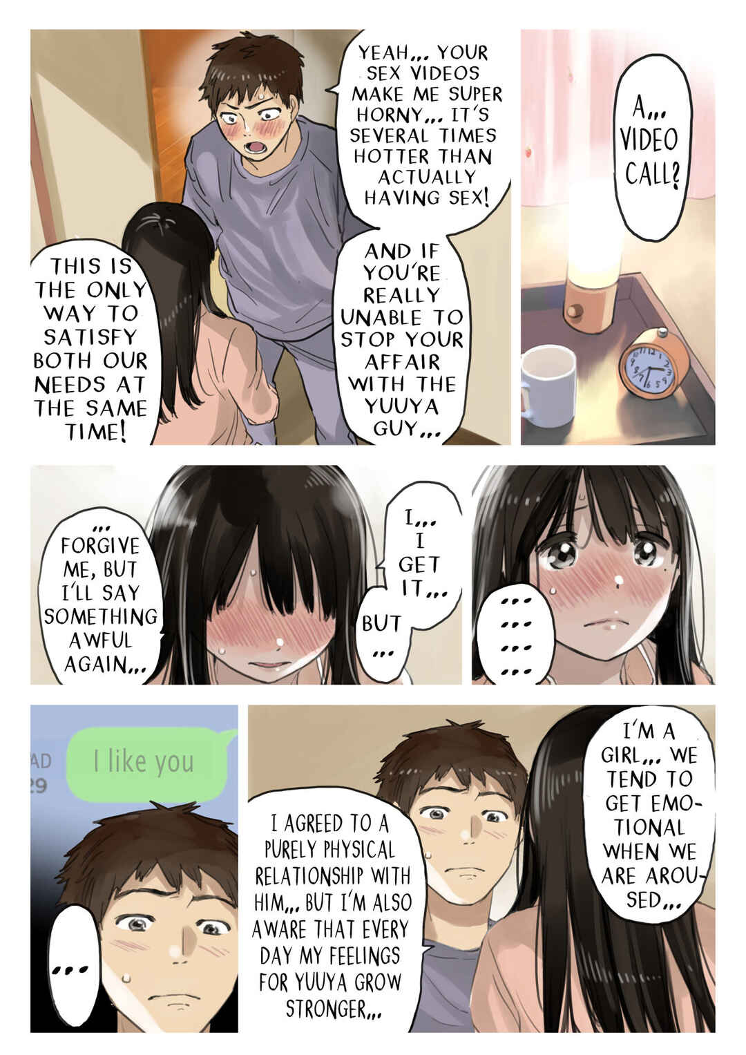 Page 72 Chapter 3 I Only Intended to Peek Through my Girlfriends Phone