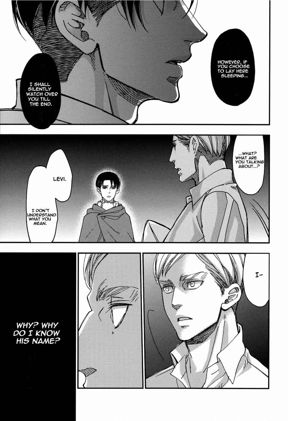 Page 19 Chapter Unknown_f6be Attack on Titan - The Dream Behind Blue Eyes (Doujinshi)