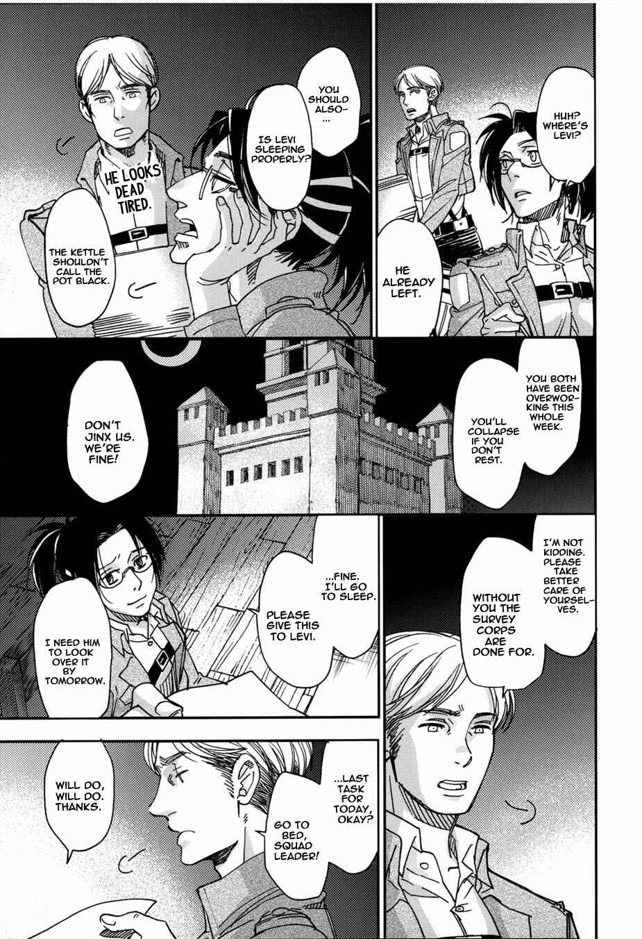 Page 27 Chapter Unknown_f6be Attack on Titan - The Dream Behind Blue Eyes (Doujinshi)