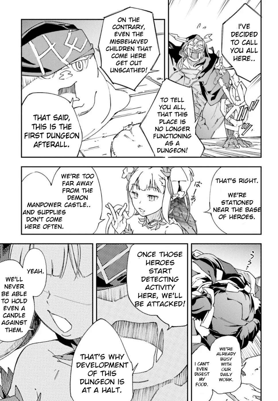 Page 12 Chapter 1.1 Chuu Boss-san Level 99, Saikyou no Buka-tachi to Tomo ni Nishuume Totsunyuu!