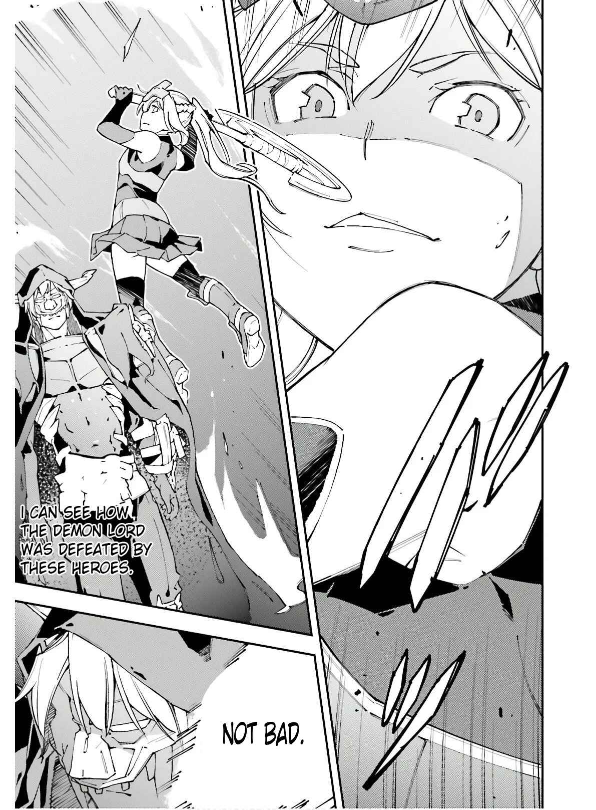 Page 12 Chapter 6 Chuu Boss-san Level 99, Saikyou no Buka-tachi to Tomo ni Nishuume Totsunyuu!