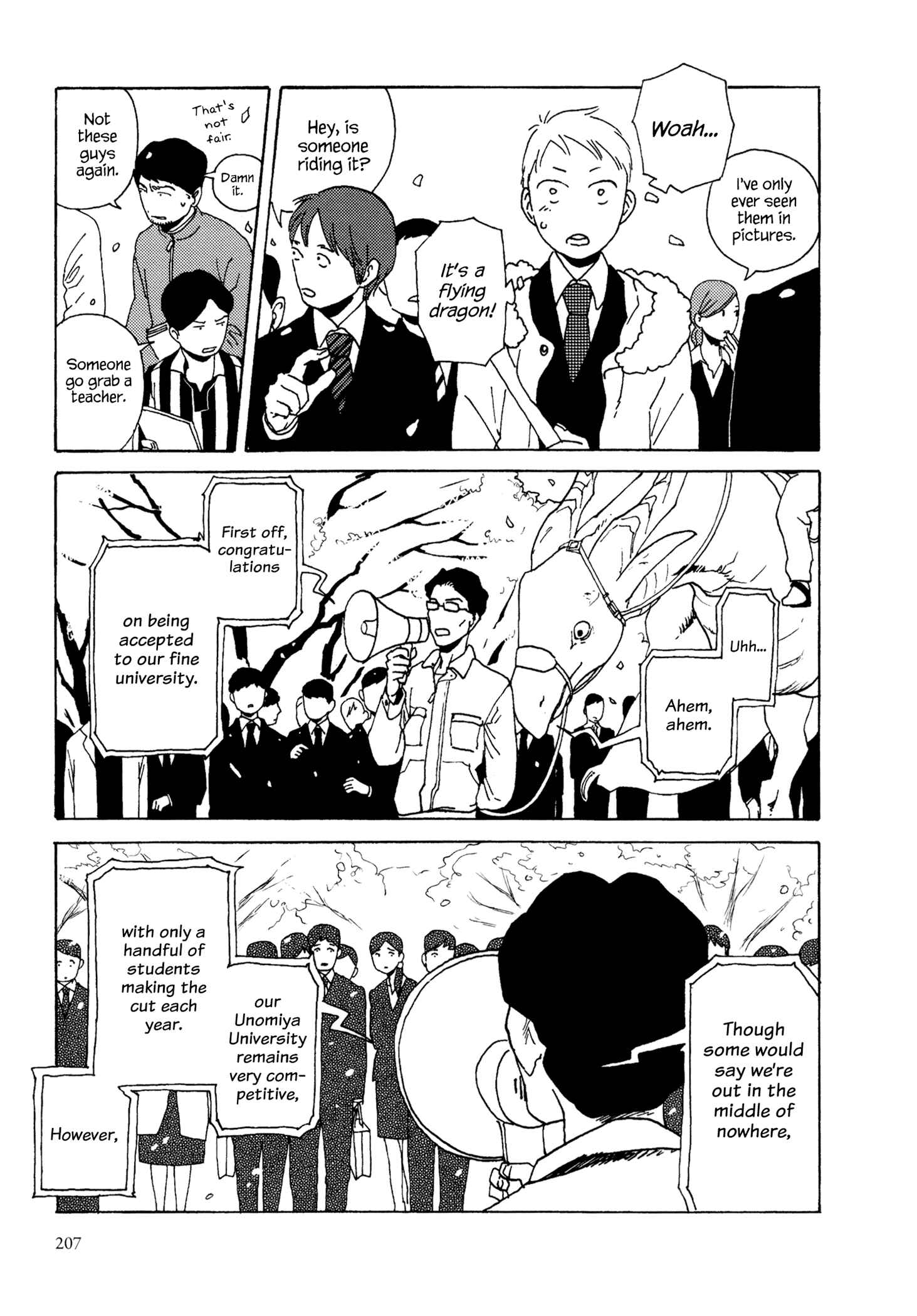 Page 3 Chapter 8 The Dragons School is on Top of the Mountain
