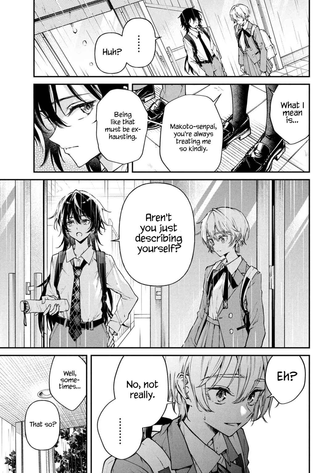 Page 13 Chapter 6 Makoto-senpai no Mae de wa Kakko Tsukerarenai!