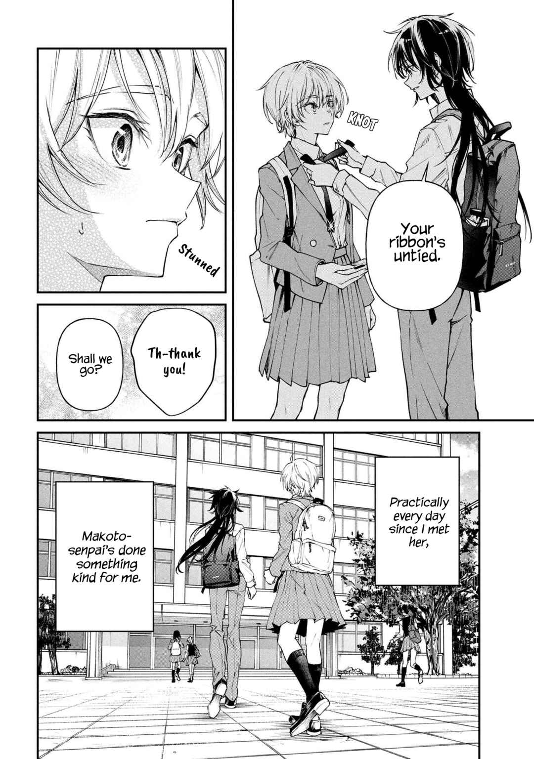 Page 2 Chapter 6 Makoto-senpai no Mae de wa Kakko Tsukerarenai!