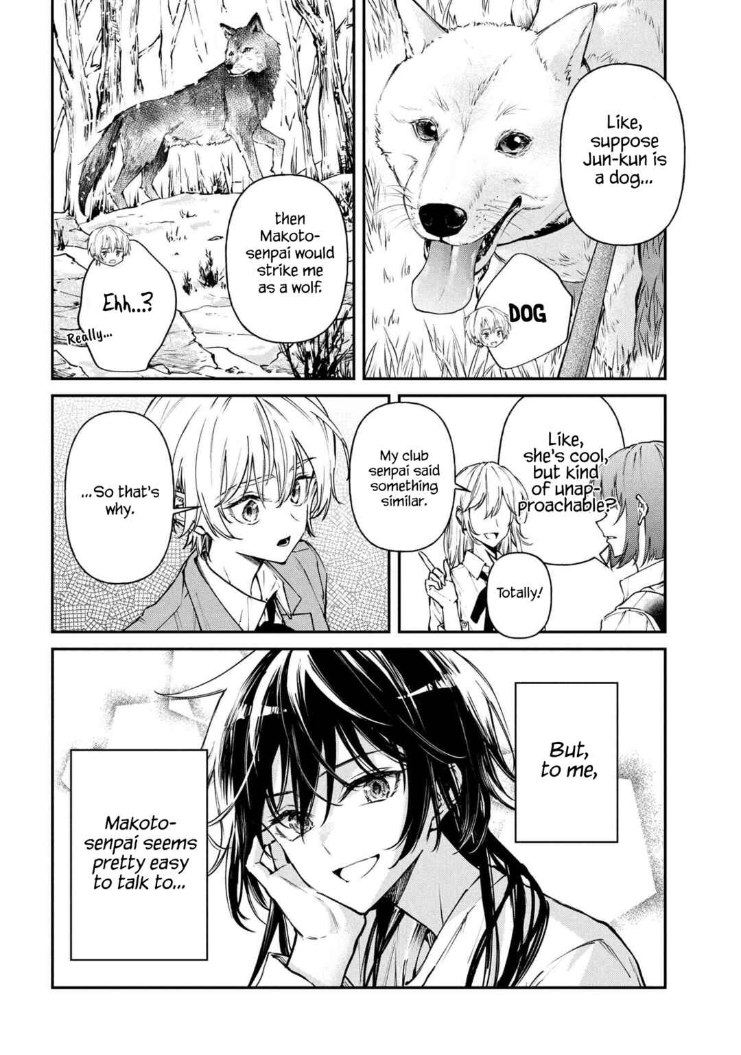 Page 6 Chapter 6 Makoto-senpai no Mae de wa Kakko Tsukerarenai!