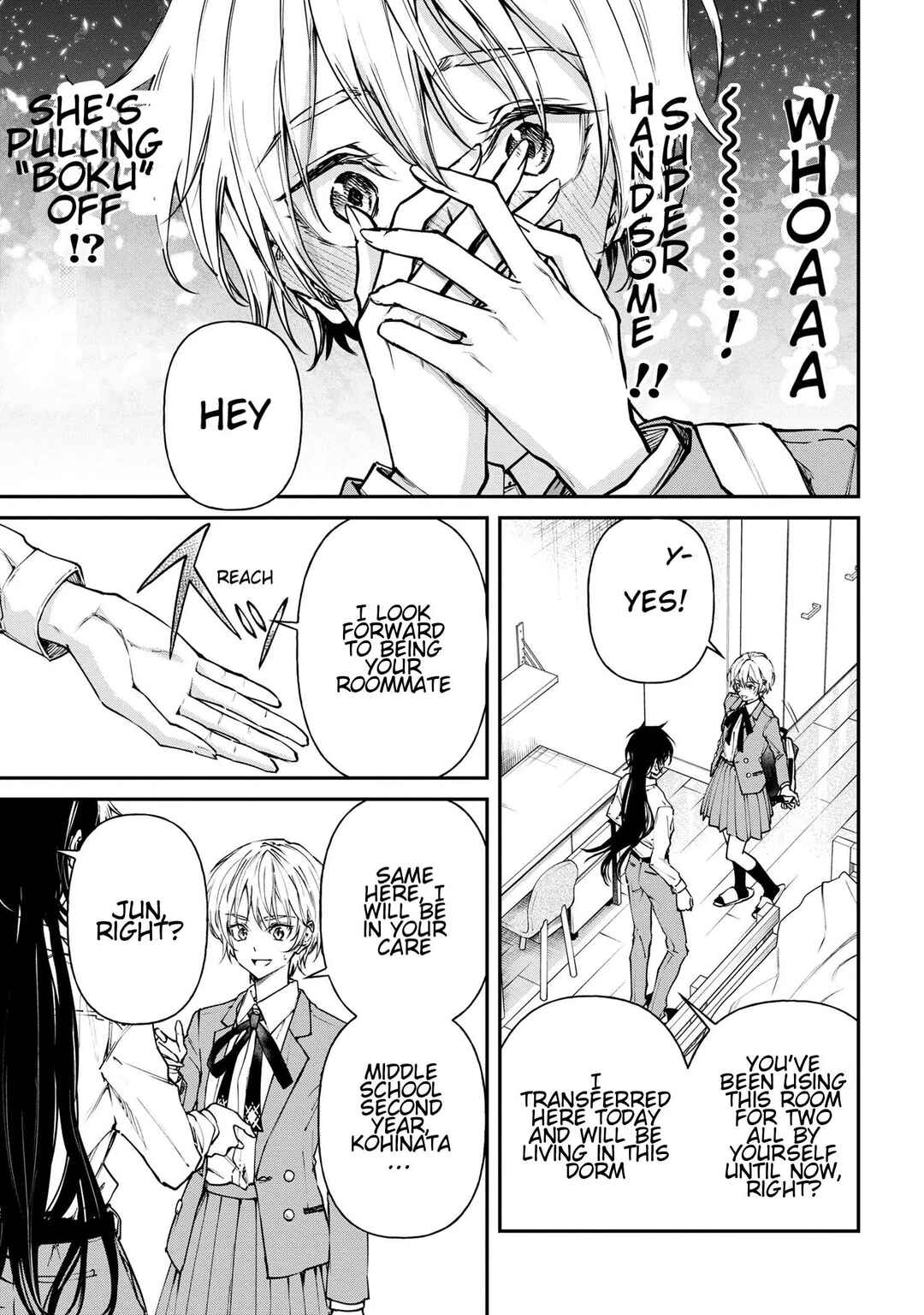 Page 9 Chapter 3 Makoto-senpai no Mae de wa Kakko Tsukerarenai!