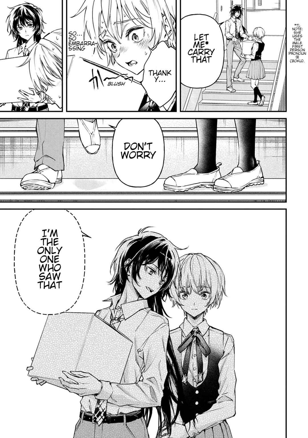 Page 6 Chapter 1 Makoto-senpai no Mae de wa Kakko Tsukerarenai!