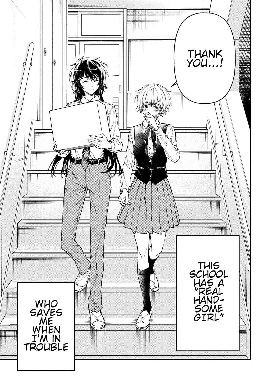 Page 8 Chapter 1 Makoto-senpai no Mae de wa Kakko Tsukerarenai!