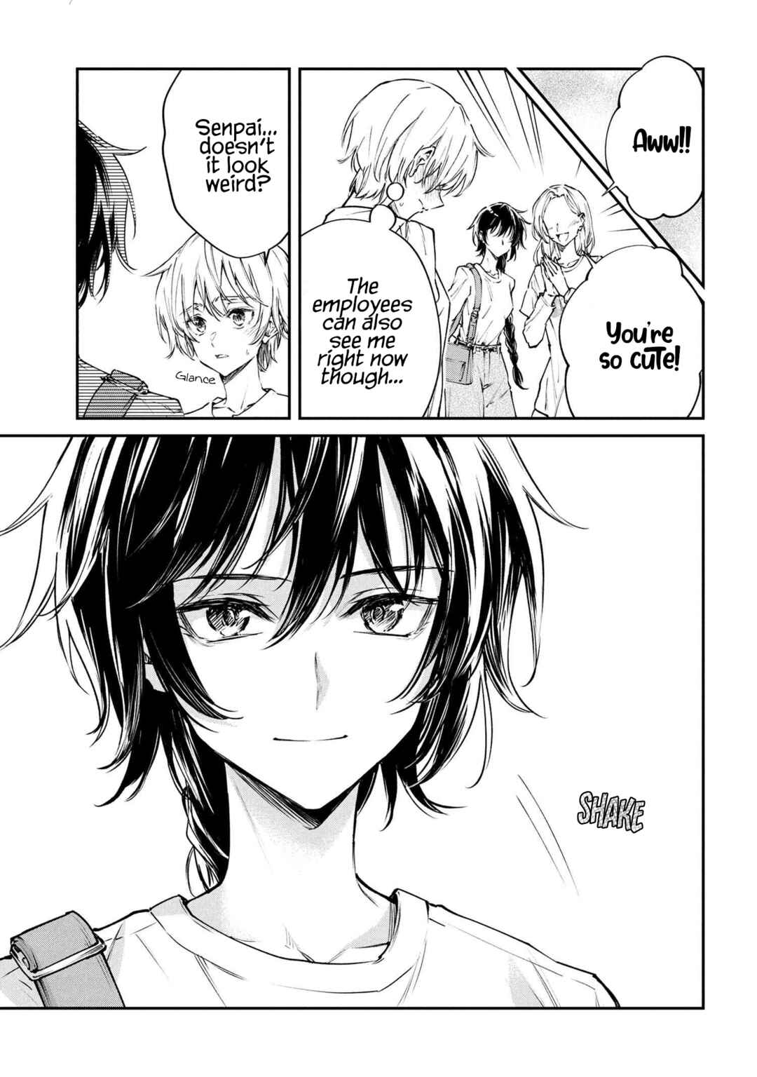 Page 13 Chapter 7 Makoto-senpai no Mae de wa Kakko Tsukerarenai!