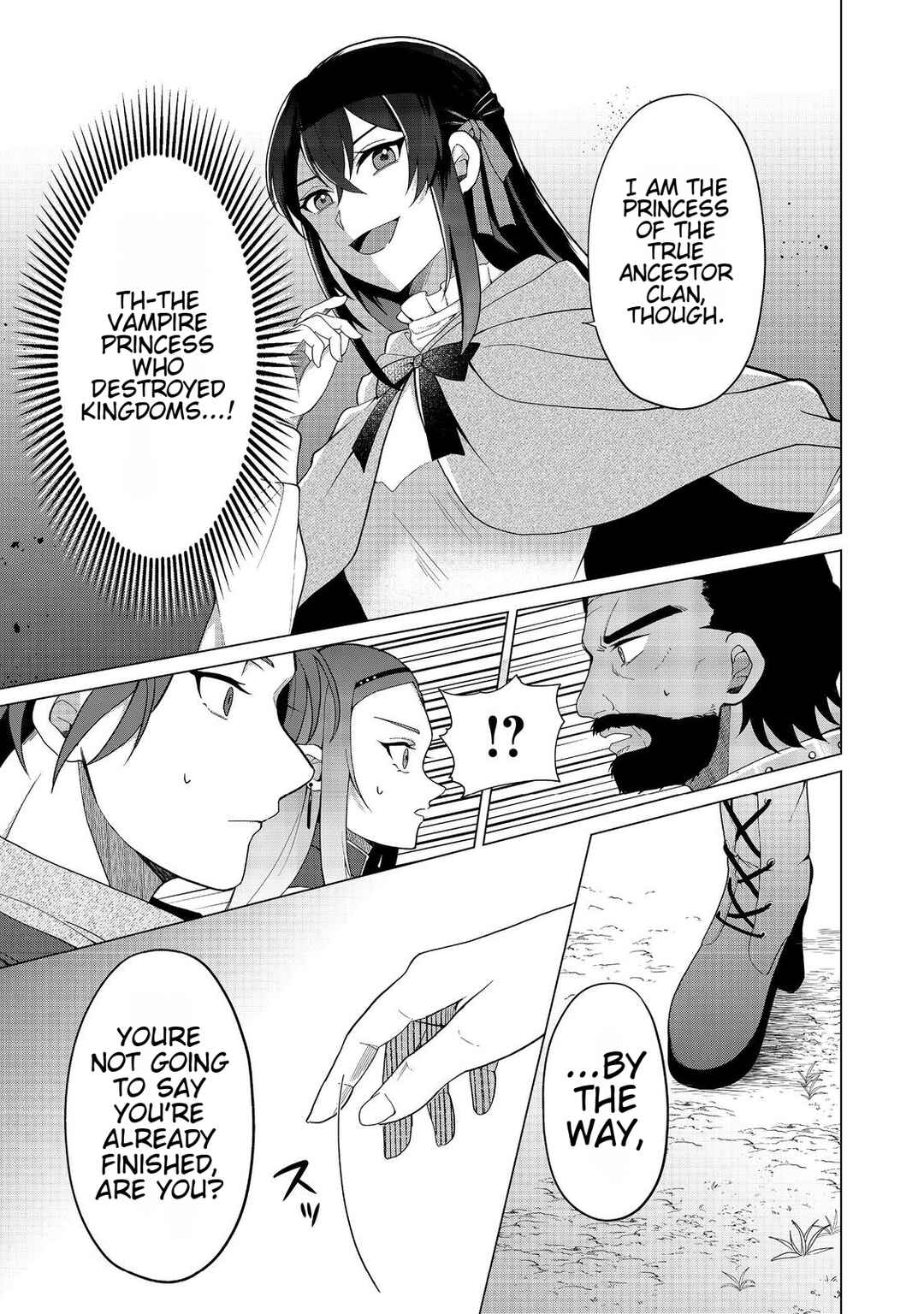 Page 15 Chapter 3 Mori de Seijo wo Hirotta Saikyou no Kyuuketsu-hime ~Musume no Tamenara Kuni de Moassari Horoboshimasu!~