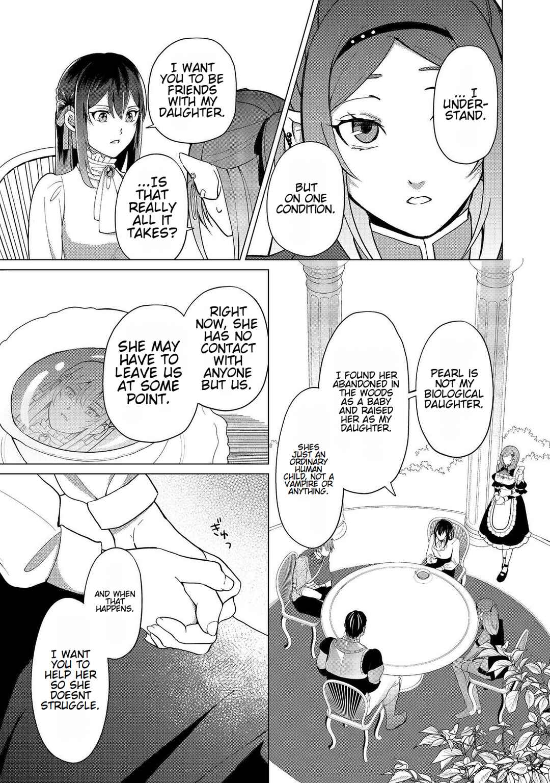 Page 27 Chapter 3 Mori de Seijo wo Hirotta Saikyou no Kyuuketsu-hime ~Musume no Tamenara Kuni de Moassari Horoboshimasu!~