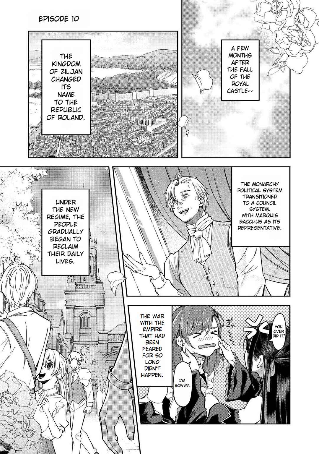 Page 1 Chapter 10 Mori de Seijo wo Hirotta Saikyou no Kyuuketsu-hime ~Musume no Tamenara Kuni de Moassari Horoboshimasu!~