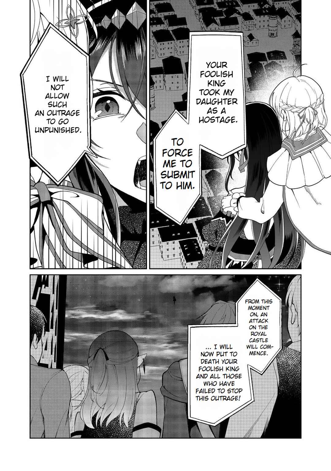 Page 21 Chapter 6 Mori de Seijo wo Hirotta Saikyou no Kyuuketsu-hime ~Musume no Tamenara Kuni de Moassari Horoboshimasu!~