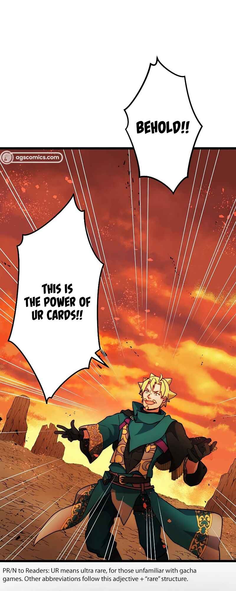 Page 14 Chapter 1 Re Genesis: Restart of the Reincarnated Card Player