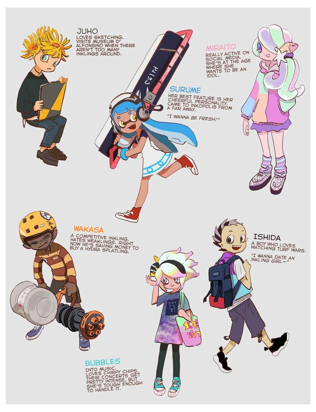 Page 1 Chapter 3 Sorobochis Splatoon Extras