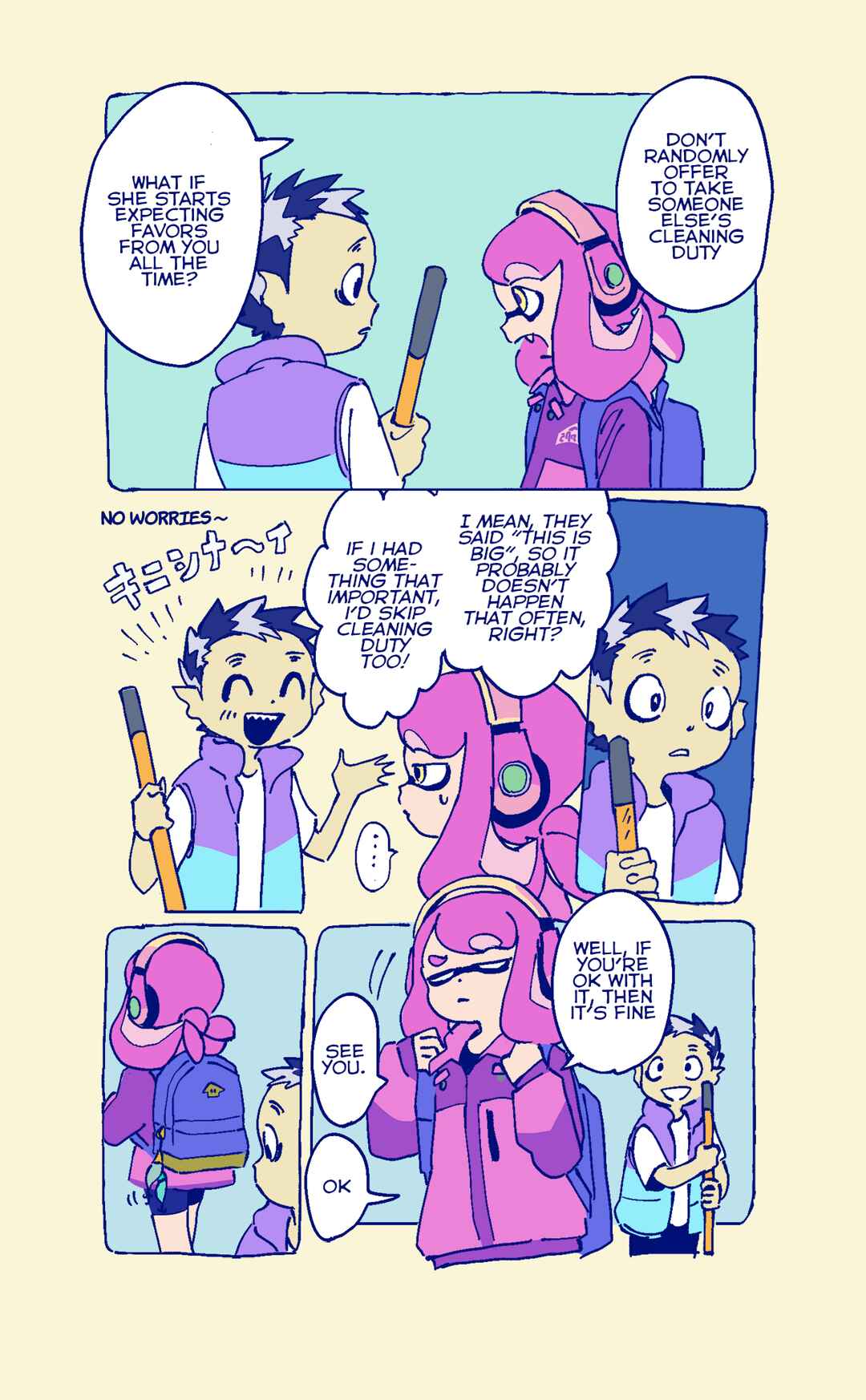 Page 6 Chapter 3 Sorobochis Splatoon Extras
