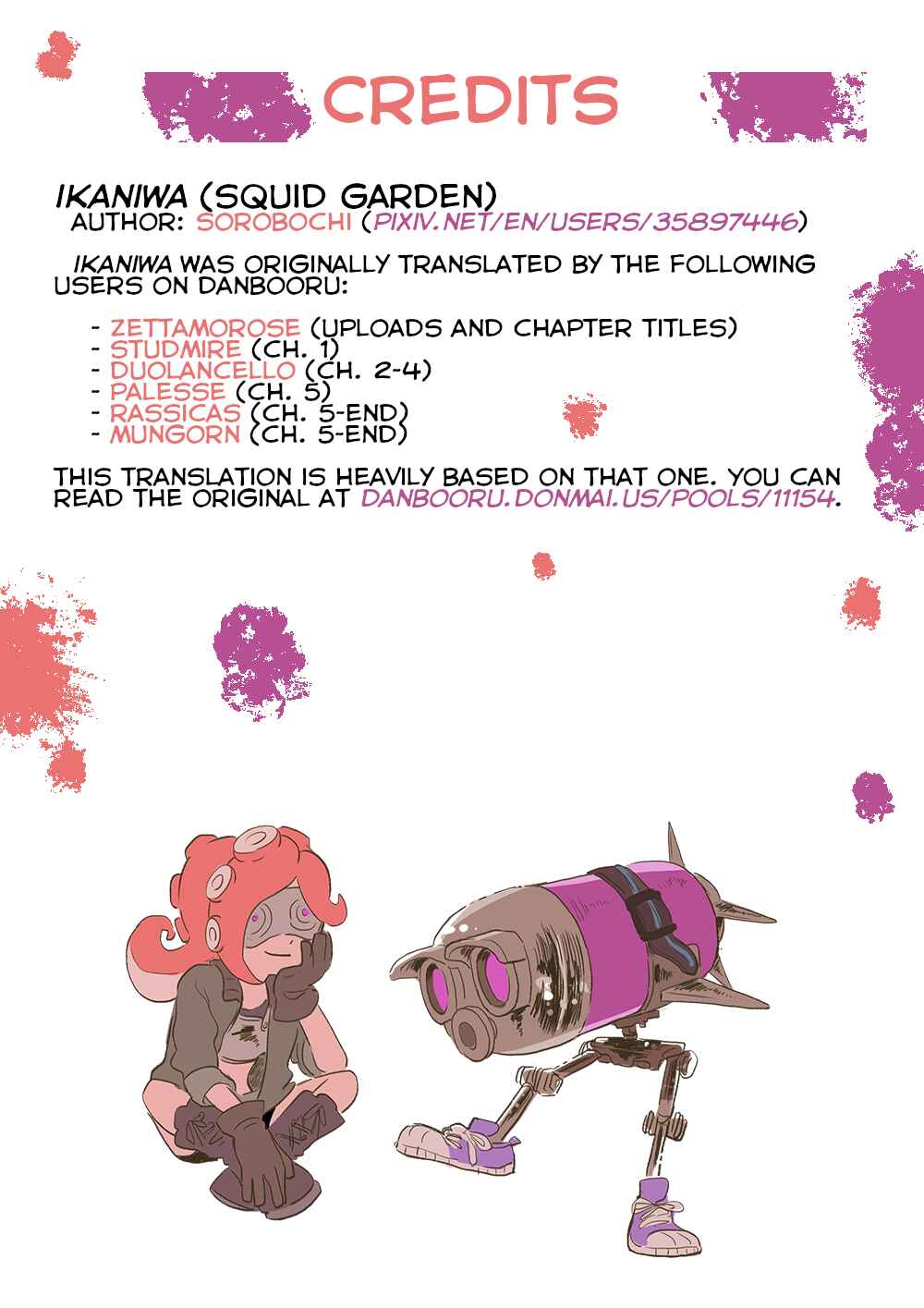 Page 1 Chapter 8 Sorobochis Splatoon Extras