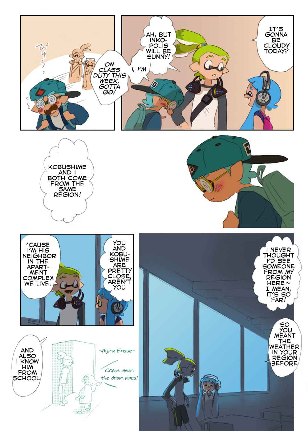 Page 16 Chapter 8 Sorobochis Splatoon Extras