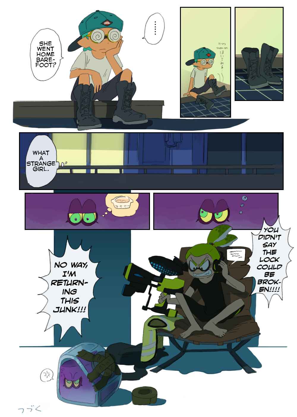 Page 36 Chapter 8 Sorobochis Splatoon Extras