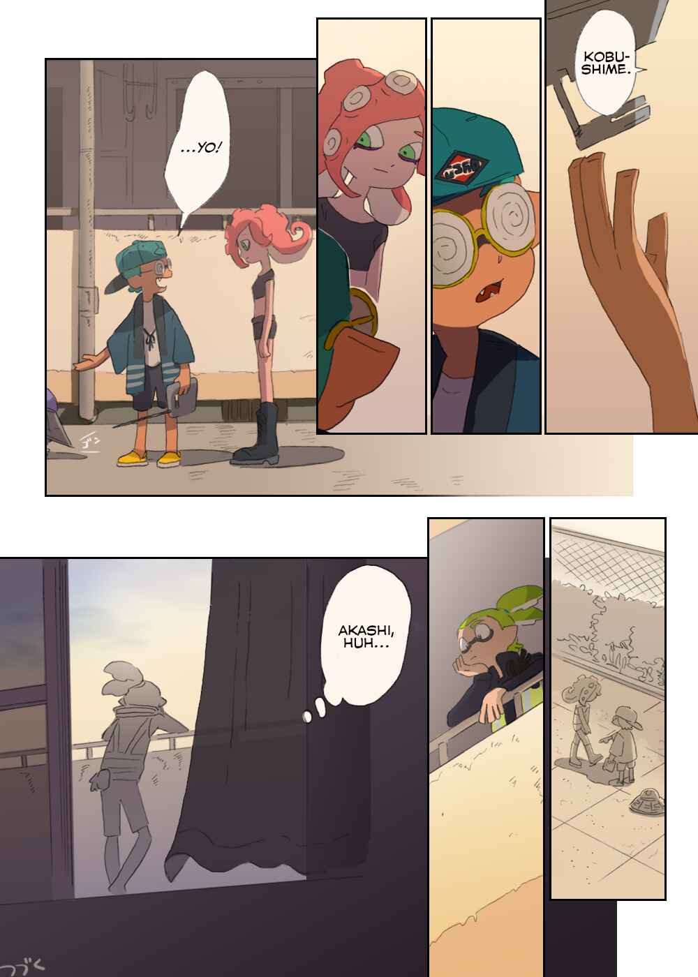 Page 46 Chapter 8 Sorobochis Splatoon Extras