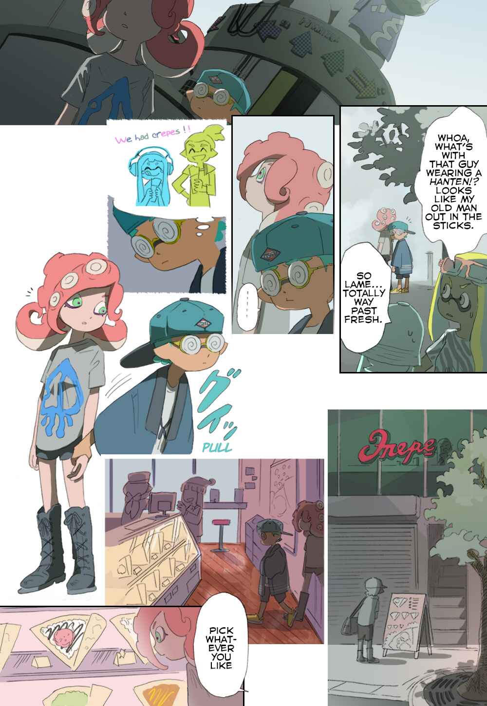 Page 61 Chapter 8 Sorobochis Splatoon Extras