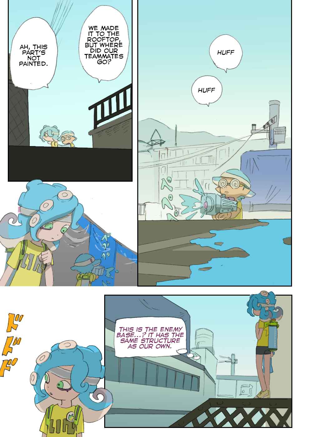Page 72 Chapter 8 Sorobochis Splatoon Extras