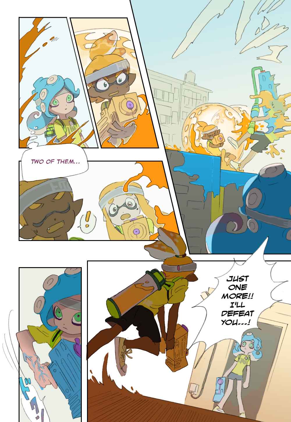Page 73 Chapter 8 Sorobochis Splatoon Extras